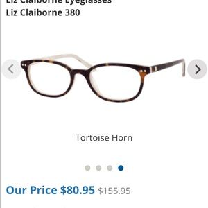 Liz Claiborne prescription eyeglasses